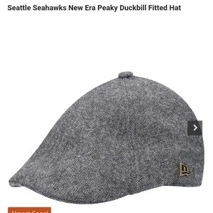 Seattle Seahawks duckbill hat grey